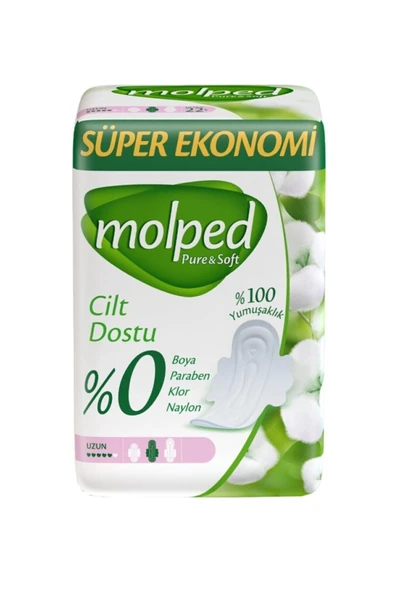 Molped Pure & Soft Süper Ekonomik Uzun 20'li ürün görseli 1