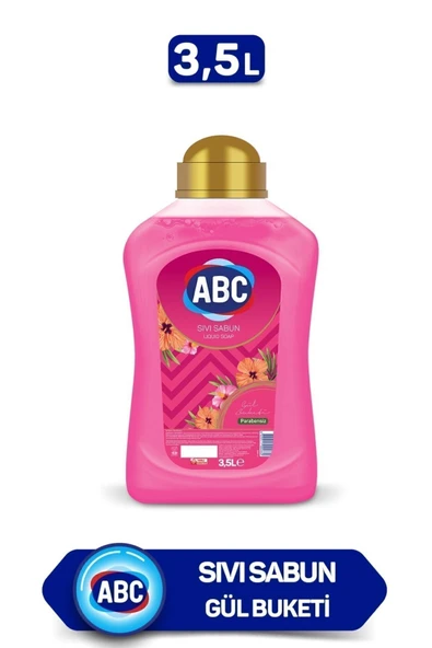 ABC Sıvı El Sabunu Pembe Buket 3 L ürün görseli 1