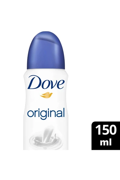 Dove Original Kadın Deodorant Sprey 150 ml - Resim 2