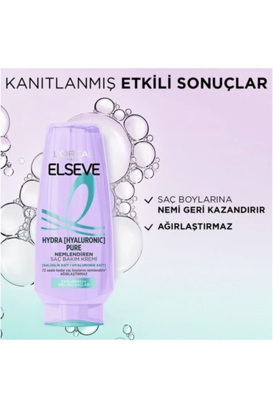 ELSEVE Saç Kremi 250Ml Hyaluran Pure ürün görseli 1