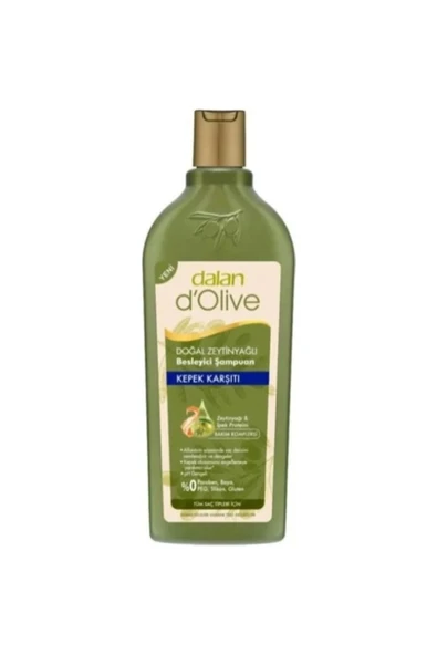 Dalan D'olive Zeytinyağlı Şampuan Kepek Karşıtı 400ml ürün görseli 1