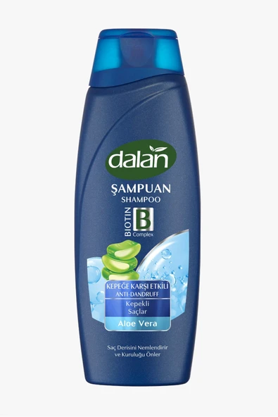 Dalan ŞAMPUAN BİOTIN KEPEĞE KARŞI ETKİLİ ALOE VERA 450ML X 6 ADET ürün görseli 1