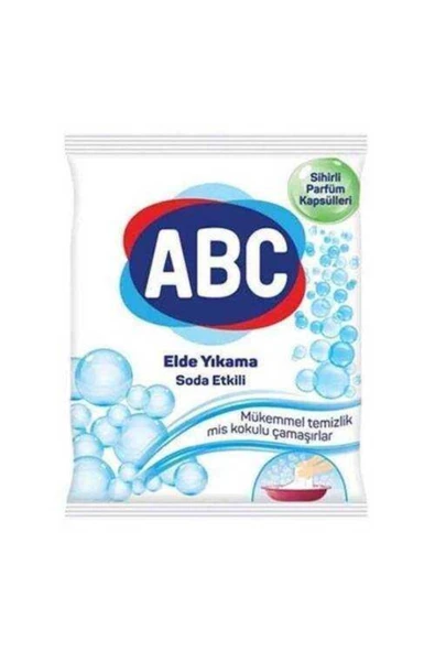 ABC Elde Yıkama Toz Çamaşır Deterjanı Soda Etkili 600 gr (3 Adet) ürün görseli 1