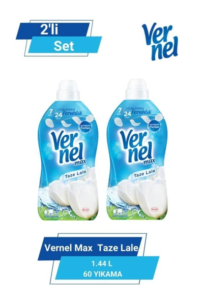 Vernel Max Taze Lale 1.44 L 60 Yıkama 2'li Set ürün görseli 1