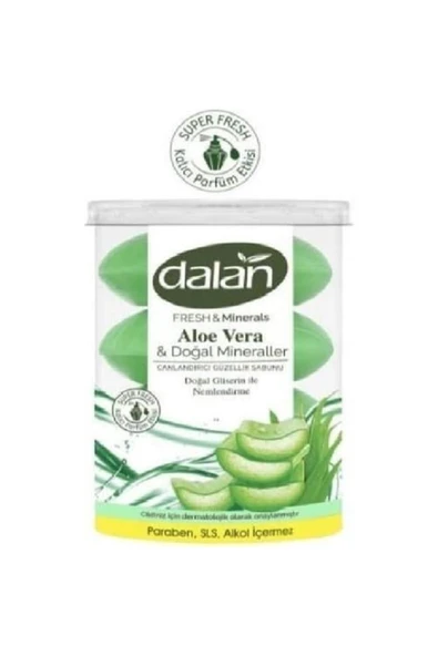 Dalan Fresh & Minerals Klasik Aloe Vera 110x4=440 gr ürün görseli 1