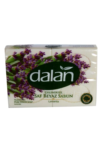 Dalan Geleneksel Saf Beyaz Sabun Lavantalı Sabun 4 Adet X 150gr ürün görseli 1