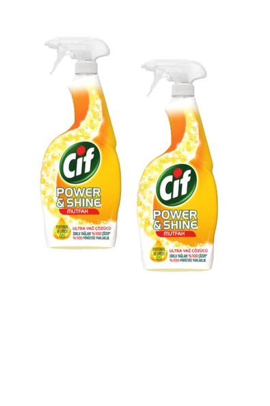 Cif Sprey Power & Shine Mutfak 750 ml 2 Adet ürün görseli 1