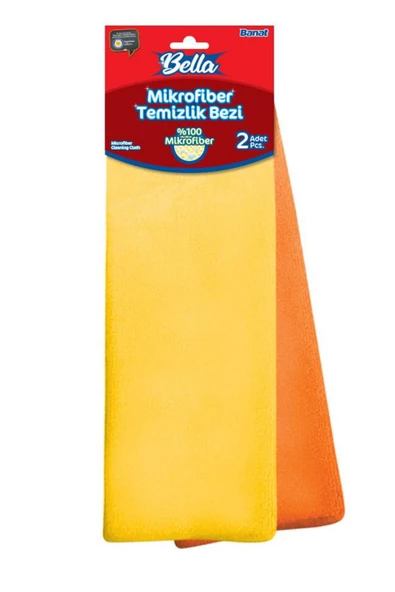 Banat Bella Mikrofiber Temizlik Bezi 2'li ürün görseli 1