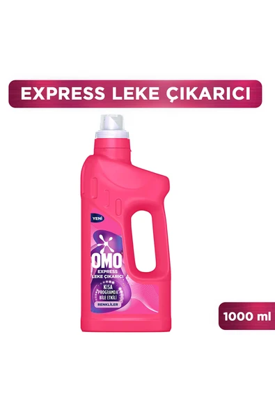 Omo Express Leke Çıkarıcı Renkliler 1000 ml x1 ürün görseli 1