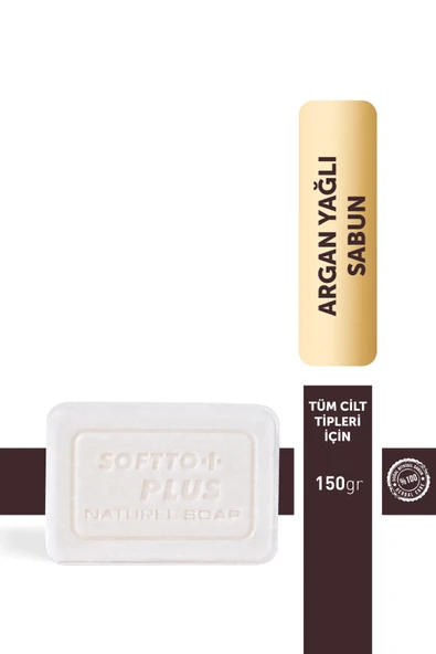 Softto Plus ARGAN YAĞLI SABUN ürün görseli 1