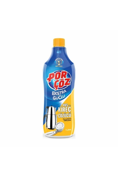 Porçöz Ekstra Güçlü Pas ve Kireç Çözücü 1 Lt ürün görseli 1