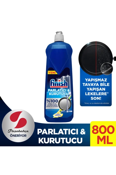 Finish Bulaşık Makinesi Parlatıcı & Kurutucu Sıvı 800 ml ürün görseli 1