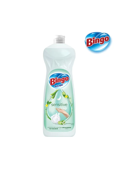 Bingo Sıvı Elde Bulaşık Deterjanı Sensitive 650ml X 3 Adet - Resim 2