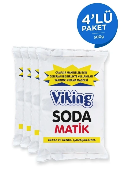 Viking Toz Soda Matik 500 gr 4 Adet ürün görseli 1
