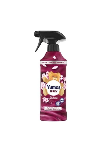 Yumoş Giysi Spreyi Sakura 450ml ürün görseli 1