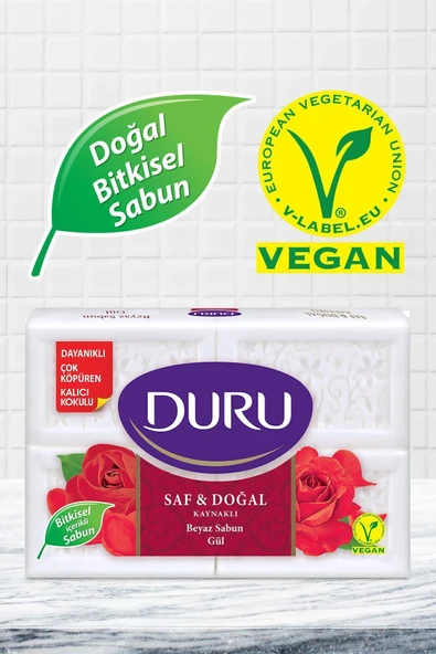 Duru 600gr Banyo Sabunu Gül - Resim 3