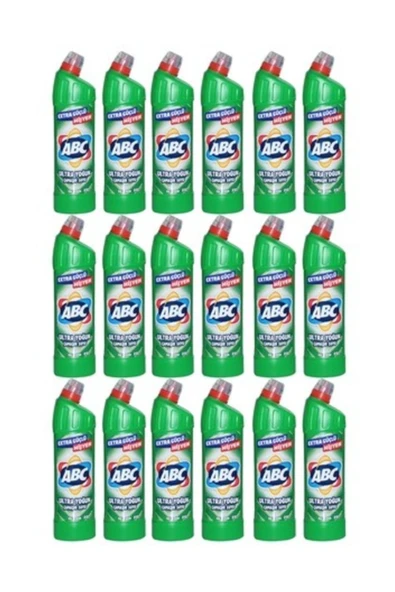 ABC ABCUltra Yoğun Sıvı Çamaşır Suyu 750 ml X 18 Adet Dağ Rüzgarı ürün görseli 1