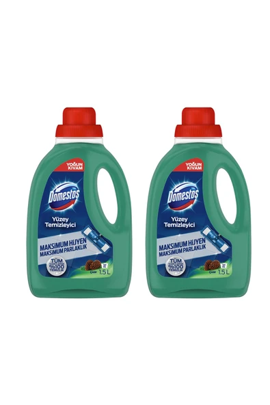 Domestos Yüzey Temizleyici 1500 ml Çam 2 li ürün görseli 1