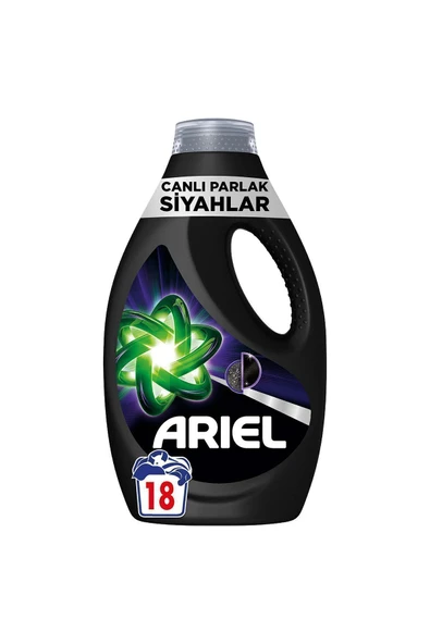 Ariel Canlı Parlak Siyahlar Sıvı Çamaşır Deterjanı 18 Yıkama ürün görseli 1