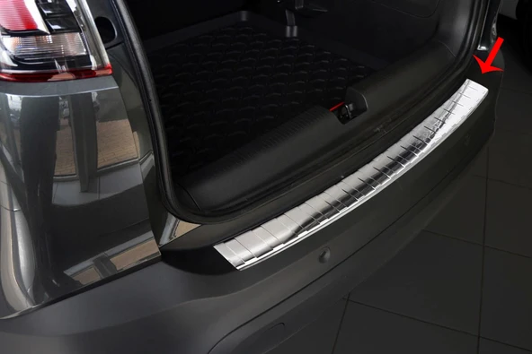 S-Dizayn Opel Crossland X Krom Arka Tampon Eşiği 2017 ve Üzeri ürün görseli 1