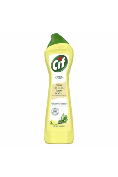 Cif Cıf Krem Temizleyici Limon Kokulu 750 Ml ürün görseli 1