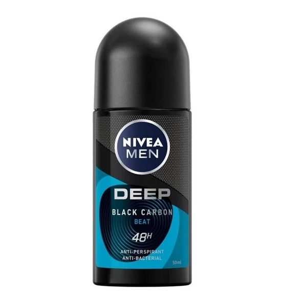 Nivea Men Deep Extreme Erkek Roll-On Deodorant 50 ml ürün görseli 1