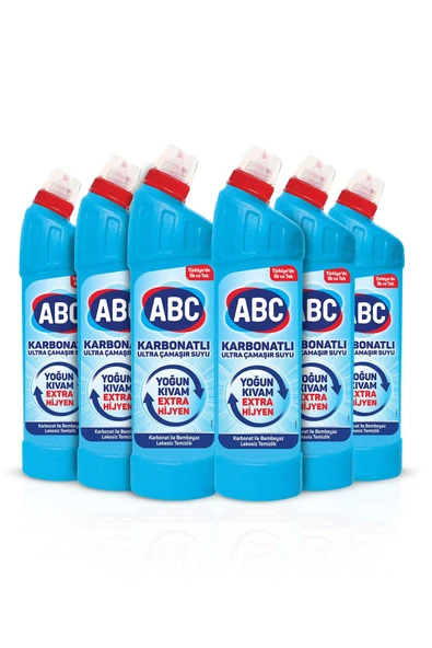 ABC Karbonatlı Ultra Çamaşır Suyu 750 ml 6'lı - Resim 2