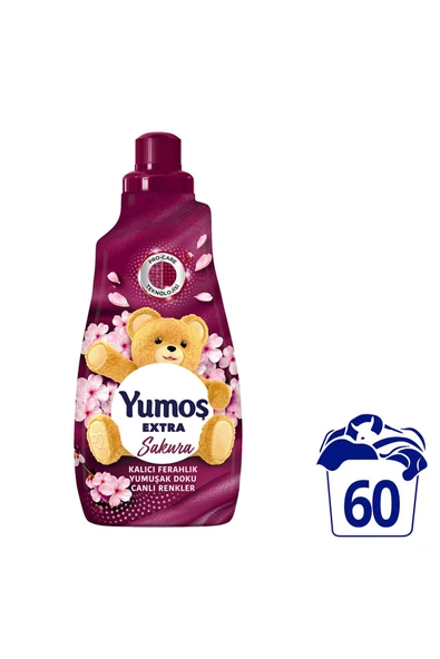 Yumoş Extra Çamaşır Yumuşatıcı Sakura 1440 ml ürün görseli 1