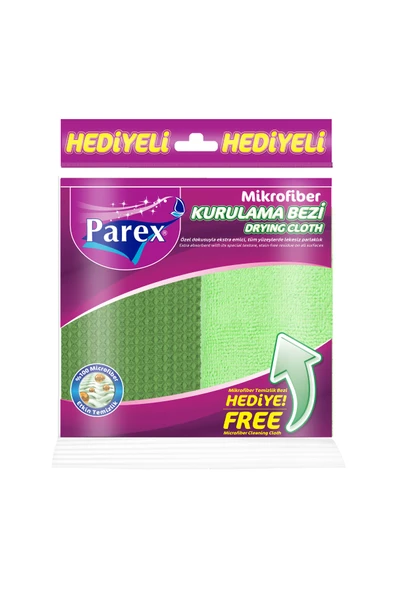 Parex Mikrofiber Kurulama Bezi (Temizlik Bezi Hediyeli) ürün görseli 1