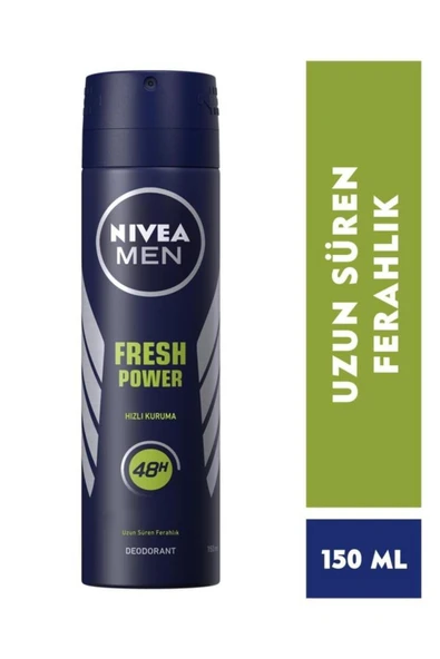 NIVEA FRESH POWER DEODORANT 150ML- - Resim 2