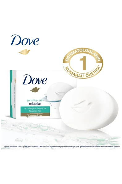 Dove Sabun 90 G - Sensetive Skin Micellar ürün görseli 1