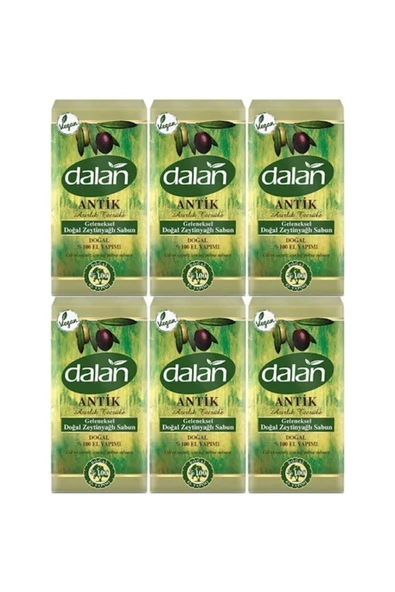 Dalan Antik Zeytinyağlı El Yapımı Doğal Sabun 6x900gr ürün görseli 1
