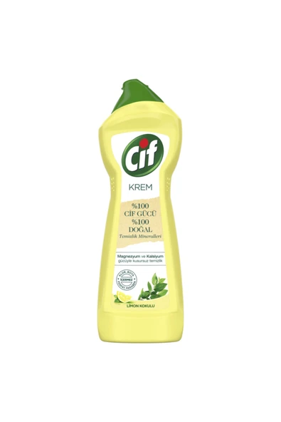 Cif Krem Temizleyici Limon Kokulu 750 Ml ürün görseli 1
