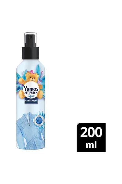Yumoş Jet Fresh Ütü Etkisi Giysi Spreyi Lilyum 200 ml ürün görseli 1