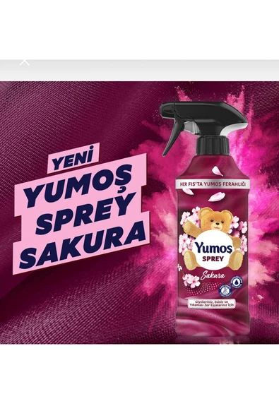 Yumoş oda ve giysi spreyi 450 ml sakura ürün görseli 1