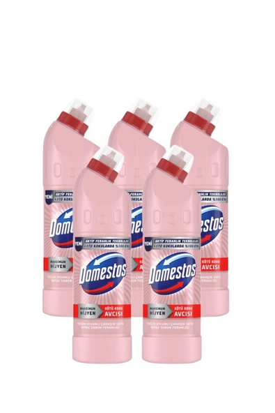 Domestos Çamaşır Suyu Beyaz Sabun Ferahlığı 750 ml X5 ürün görseli 1