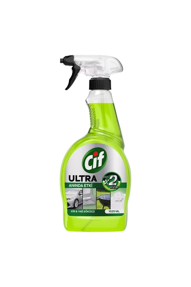 Cif Sprey Ultra Anında Etki Kir ve Yağ Çözücü 750 ML ürün görseli 1