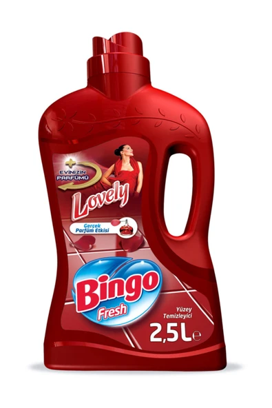 Bingo Yüzey Temizleyici 2500 ml Lovely X 6 Adet (15lt) ürün görseli 1