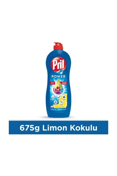 Pril 675gr Sıvı Bulaşık Deterjanı Limon ürün görseli 1