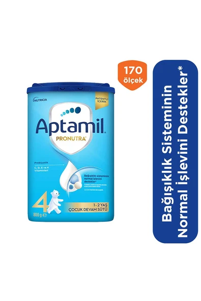 Aptamil 4 Prebiyotikli Çocuk Devam Sütü 800 Gr ürün görseli 1