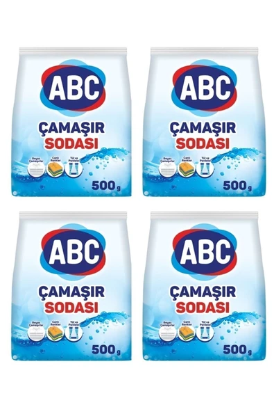 ABC Çamaşır Sodası 500 Gr. 4 Adet ürün görseli 1