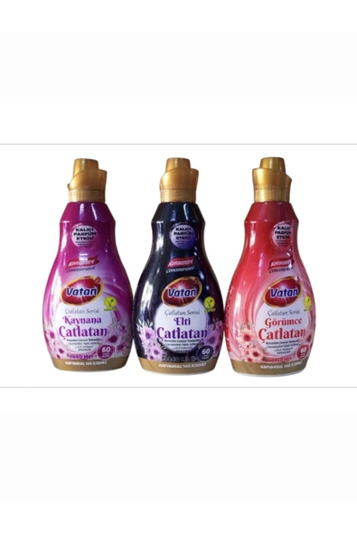 Vatan Konsantre Çamaşır Yumuşatıcı Elti + Görümce + Kaynana Çatlatan serisi 1.440 Lt x 3 lü ürün görseli 1