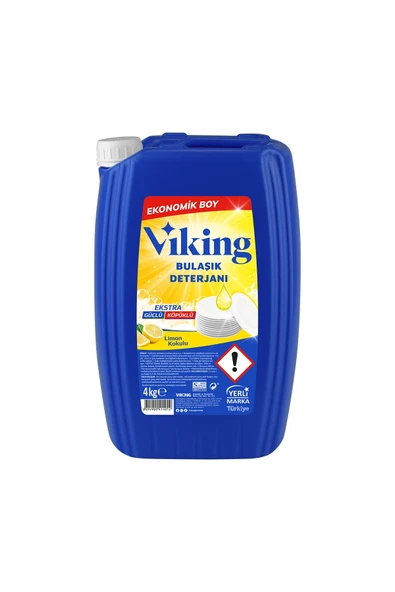 Viking Sıvı Bulaşık Deterjanı Klasik 4 Kg 1 Adet ürün görseli 1