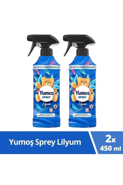 Yumoş Sprey Lilyum 450 Ml x2 Adet ürün görseli 1