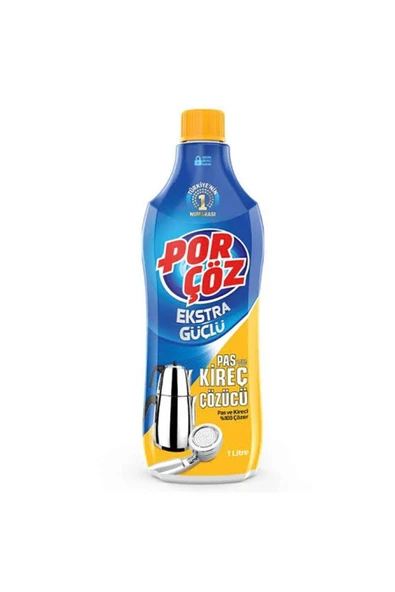 Porçöz 1 lt Kreç ve Pas Çözücü x18 Adet ürün görseli 1