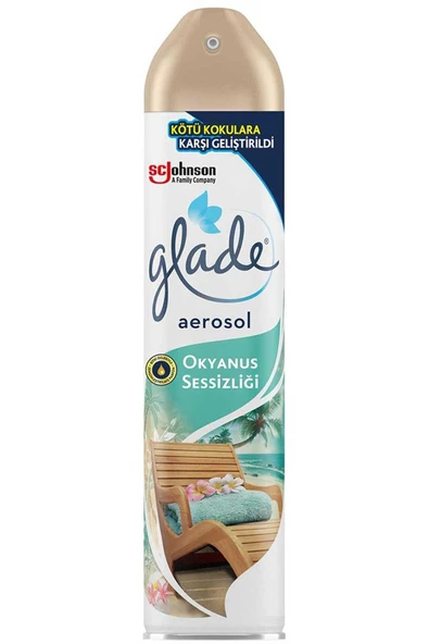 Glade Marka: Oda Kokusu Hava Temizleyici Aerosol Sprey 300 Ml Okyanus 6001298988104 Kategori: Yüzey ürün görseli 1