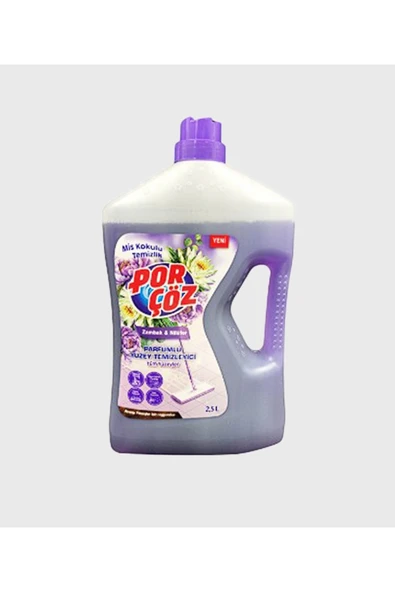 Porçöz Yüzey Temizleyici Zambak Nilüfer 2,5 L ürün görseli 1