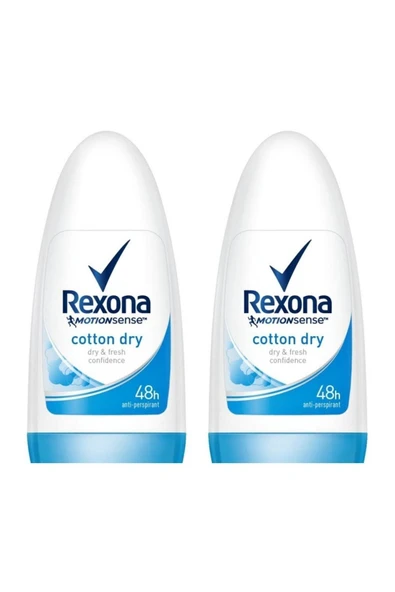 Rexona Roll-On Cotton Dry 50Ml x2 Adet - Resim 2
