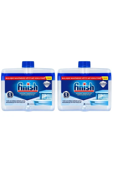 Finish Bulaşık Makinesi Temizleyici Sıvı 250 Ml X 2 ürün görseli 1