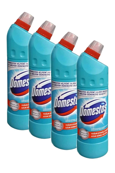 Domestos Okaliptüs Ferahlığı Çamaşır Suyu 750 ml , 4 adet ürün görseli 1